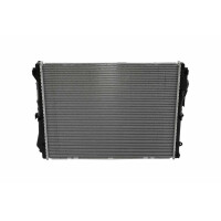 Engine Cooling Radiator cooling fins soldered 640 - 498 mm HELLA for MB S-CLASS