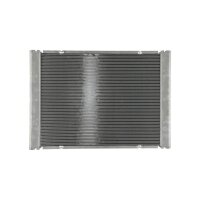 Engine Cooling Radiator cooling fins soldered 605 - 471 mm HELLA for BMW 7