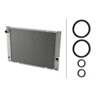 Engine Cooling Radiator cooling fins soldered 605 - 470 mm HELLA for BMW 5