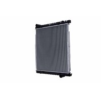 Radiator Engine cooling fins brazed 642 - 568 mm HELLA...