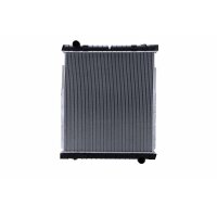 Radiator Engine cooling fins brazed 642 - 568 mm HELLA...