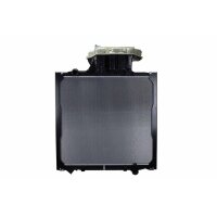 Engine Cooling Radiator cooling fins soldered 845 - 938 mm HELLA for MAN TGA