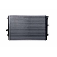 Engine Cooling Radiator cooling fins brazed 648 - 448 mm HELLA for e.g. VW CADDY