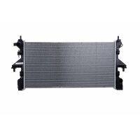 Radiator Engine cooling fins soldered 780 - 398 mm HELLA...