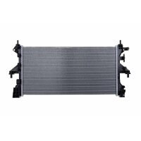 Radiator Engine cooling fins soldered 780 - 398 mm HELLA for CITROËN JUMPER