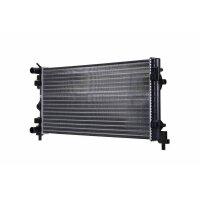 Radiator engine fins mechanically joined 650 - 322 mm...