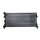 Radiator engine fins mechanically joined 650 - 322 mm HELLA for SKODA FABIA