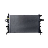 Kühler Motorkühlung Kühlrippen gelötet 600 - 368 mm HELLA für u.a. OPEL ASTRA