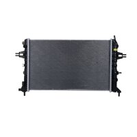 Kühler Motorkühlung Kühlrippen gelötet 600 - 368 mm HELLA für u.a. OPEL ASTRA