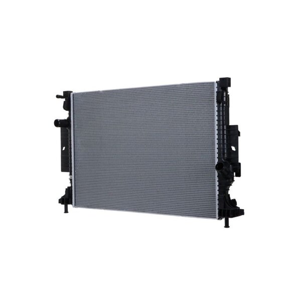 Kühler Motorkühlung Kühlrippen gelötet 672 - 467 mm HELLA für u.a. FORD KUGA