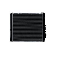 Engine Cooling Radiator cooling fins soldered 532 - 488 mm HELLA for e.g. MB 124