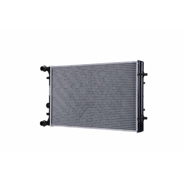 Kühler Motorkühlung Kühlrippen gelötet 648 - 388 mm HELLA für u.a. VW GOLF
