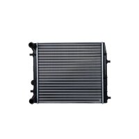 Kühler, Motorkühlung mit Dichtungen HELLA für VW POLO V 1.2