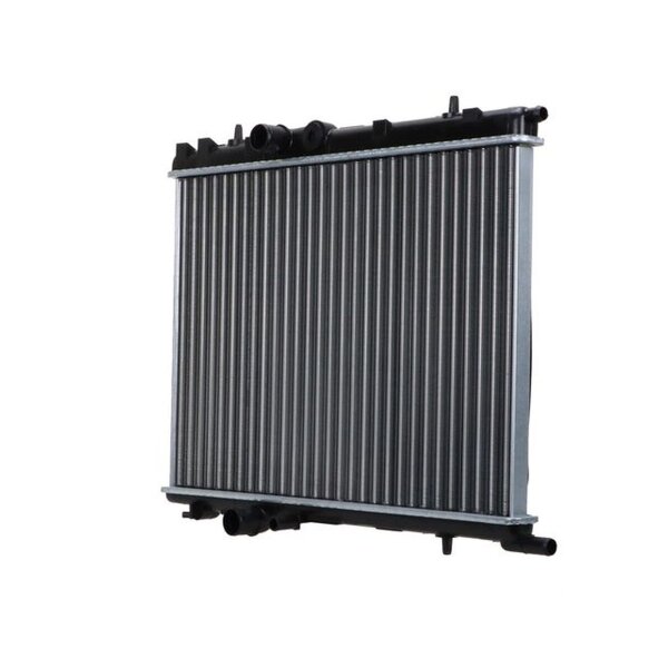 Radiator engine fins mechanically joined 380 - 544 mm HELLA for PEUGEOT 307