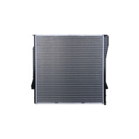 Engine Cooling Radiator cooling fins soldered 590 - 598 mm HELLA for BMW X5