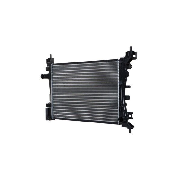 Radiator engine fins mechanically joined 540 - 378 mm HELLA for FIAT GRANDE