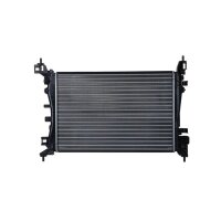 Kühler, Motorkühlung ohne Dichtung HELLA für FIAT PUNTO EVO 1.2
