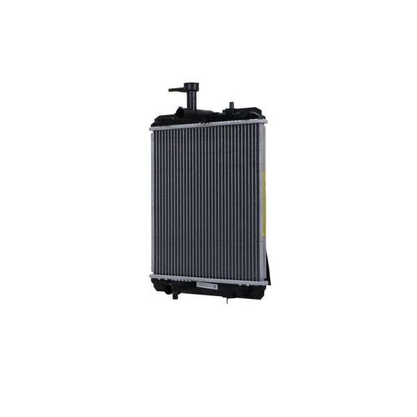 Engine Cooling Radiator cooling fins soldered 375 - 328 mm HELLA for TOYOTA AYGO