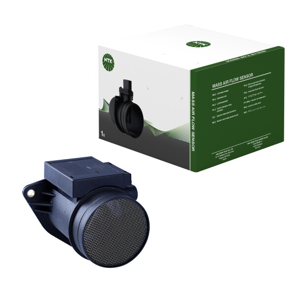 Mass air flow sensor housing no air temperature sensor NTK for e.g. VW GOLF III