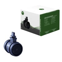 Mass air flow sensor housing with air temperature sensor...