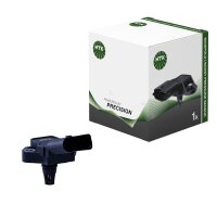 Intake manifold pressure sensor with integrated air...