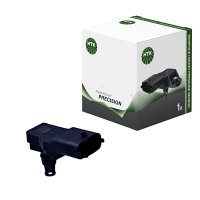 Intake manifold pressure sensor with integrated air...
