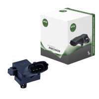 Intake manifold pressure sensor with integrated air...