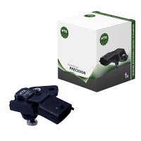 Intake manifold pressure sensor with integrated air...