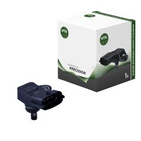 Intake manifold pressure sensor with integrated air...