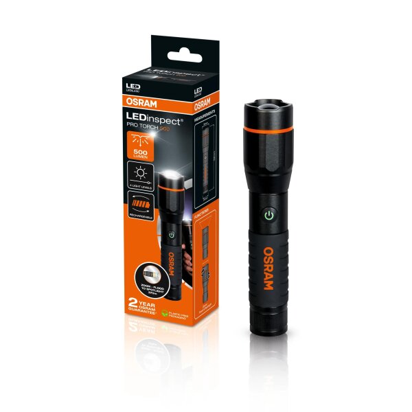 OSRAM LEDinspect PRO TORCH 500lm Handleuchte...