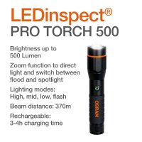 OSRAM LEDinspect PRO TORCH 500lm Handleuchte Inspektionsleuchte LEDIL430