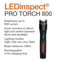OSRAM LEDinspect PRO TORCH 800lm Handleuchte Inspektionsleuchte LEDIL431
