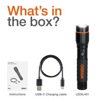 OSRAM LEDinspect PRO TORCH 800lm Handleuchte Inspektionsleuchte LEDIL431
