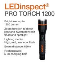 OSRAM LEDinspect PRO TORCH 1200lm Handleuchte Inspektionsleuchte LEDIL432