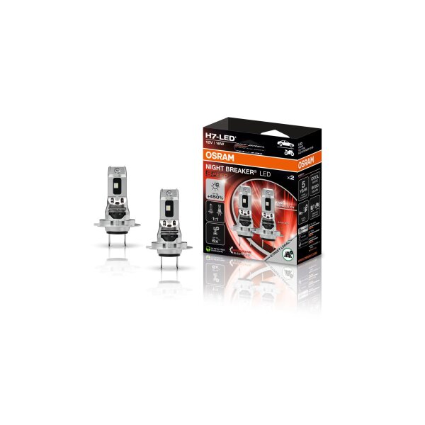 2 OSRAM NIGHT BREAKER LED SPEED H7 450 Fern- und...