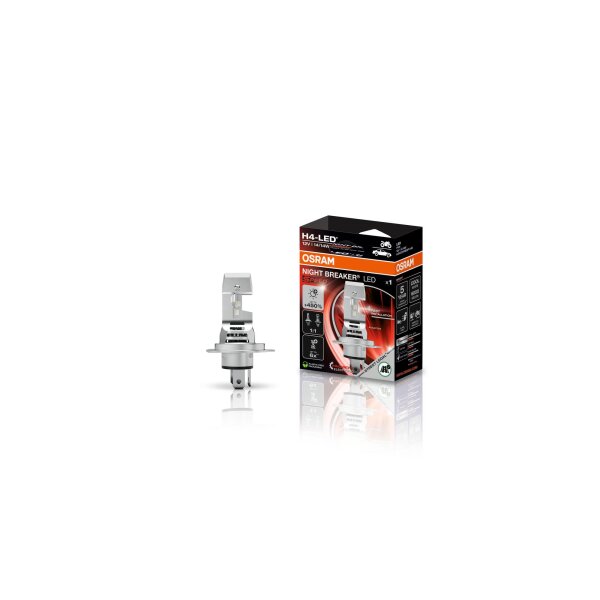 2 NIGHT BREAKER LED SPEED H4 Motorrad OSRAM Fernlicht Abblendlicht +450% heller