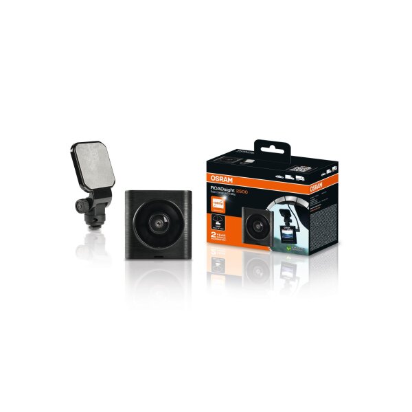 OSRAM ROADsight 2500 Dash Cam Kamera 1920x1080 geklebt...
