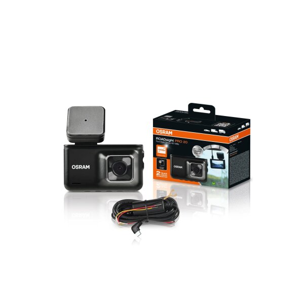 OSRAM ROADsight PRO 20 Dash Cam Kamera 1920x1080 geklebt...