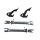 Adjuster Set Drum Brake with bimetal spring METZGER for SUZUKI LIANA and others