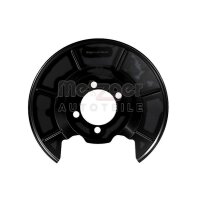 Spritzblech Bremsscheibe Hinterachse links METZGER...