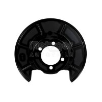 Spritzblech Bremsscheibe Hinterachse links METZGER...