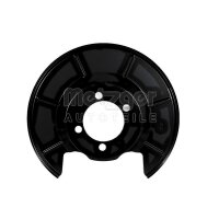 Spritzblech Bremsscheibe Hinterachse rechts METZGER...