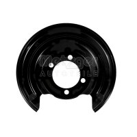 Spritzblech Bremsscheibe Hinterachse links METZGER...