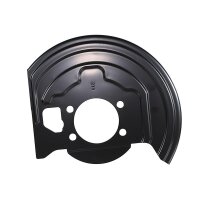 Spray Plate Brake Disc front axle left METZGER for NISSAN...