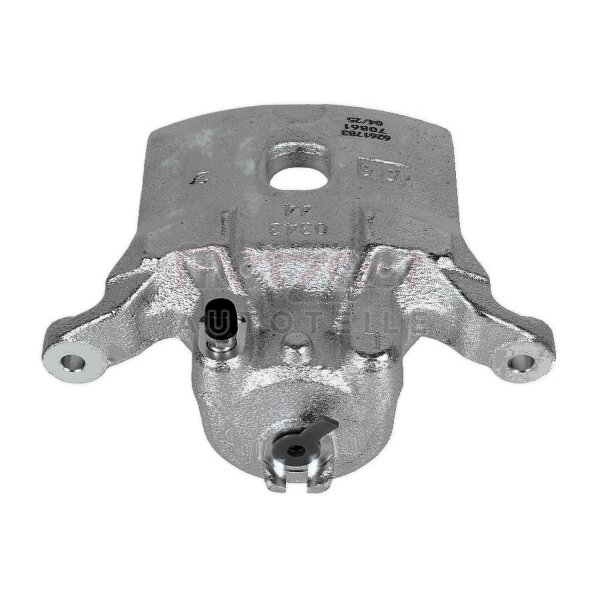 Brake Caliper front axle left Piston 1-piston METZGER for e.g. NISSAN JUKE