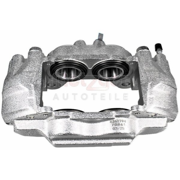 Front right Piston Brake Caliper 4-piston METZGER for e.g. TOYOTA HILUX