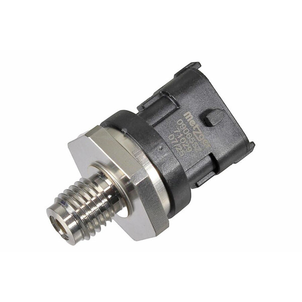 Fuel Pressure Sensor distributor pipe 3-pin METZGER for e.g. RENAULT SCÉNIC