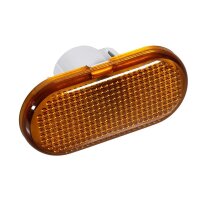 Direction Indicator side-mounted W5W orange METZGER for...