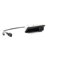 Tailgate Handle with microswitch plastic black METZGER for e.g. AUDI A6