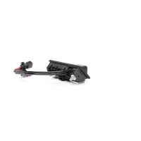 Tailgate Handle with microswitch plastic black METZGER for AUDI A3